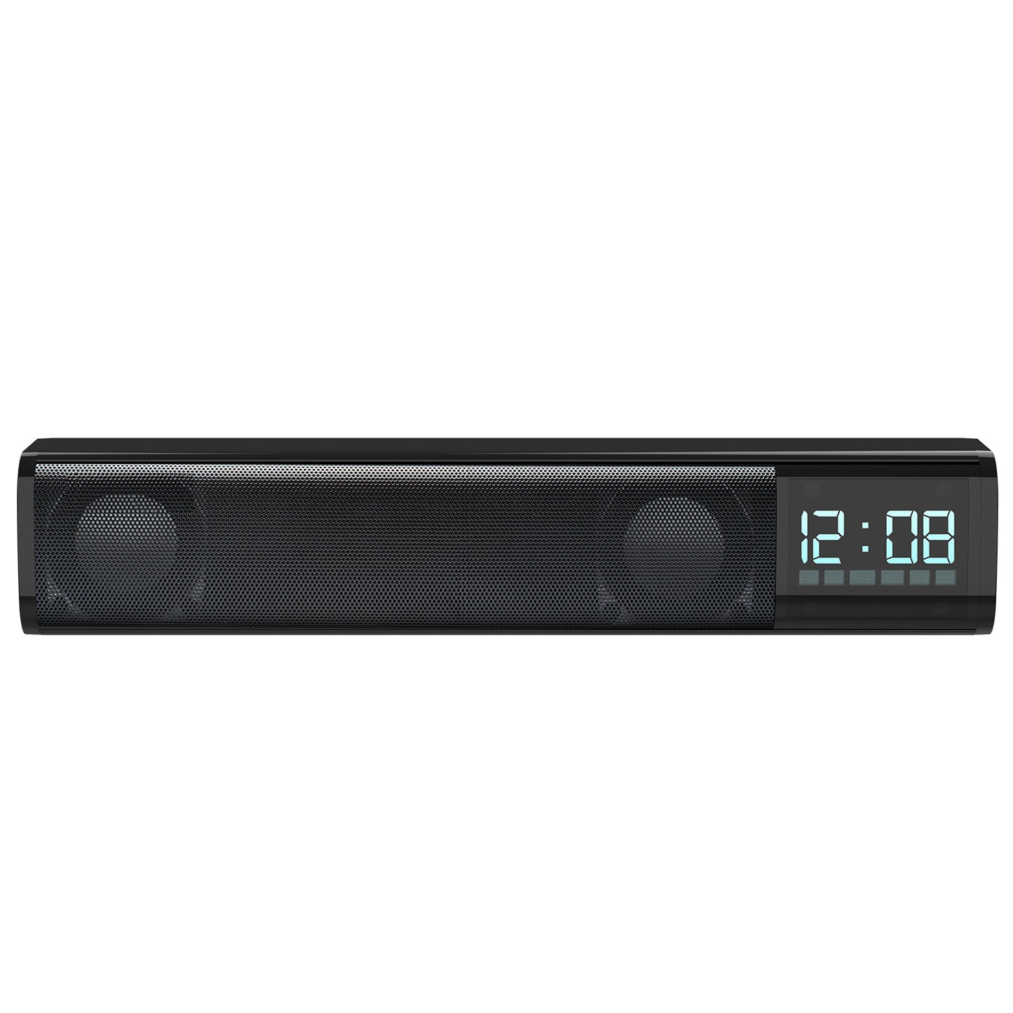 H - T-WOLF S8 Smart Bluetooth5.0 4D Stereo Surround Sound Bar For Gaming Computers Phone TV Desktop Home Theatre Echos Wall With AUX U Disk TF Card Connection