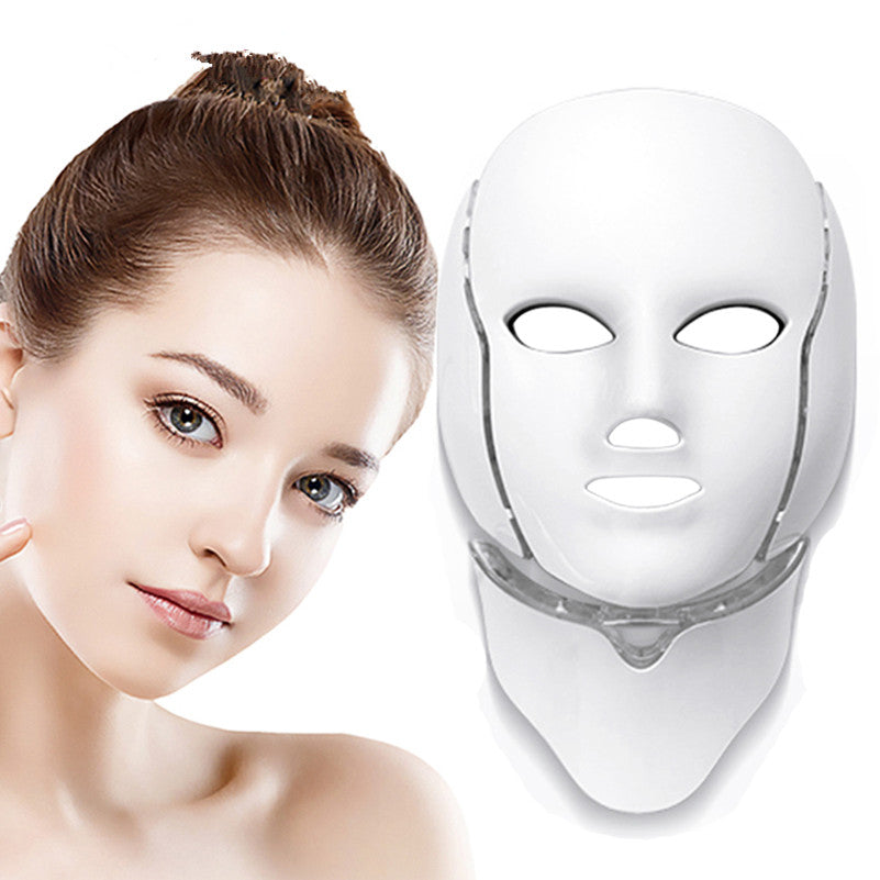 7 Color LED Face Mask SKIN Rejuvenation Home Beauty Salon Facial Skin Care Mask