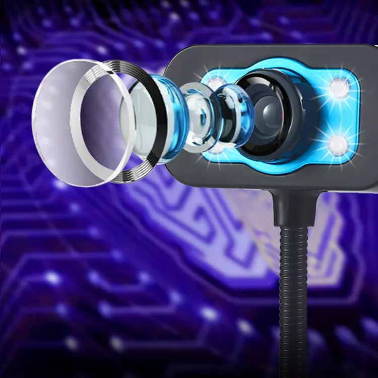 N - HD Webcam 480P 720P  1080P Portable Digital Camera Plug And Play Free Driver High Precision Glass Lens