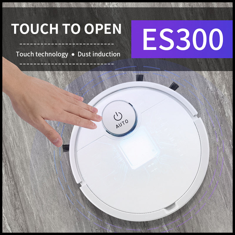 P - ES300 With Mobile App for Remote Control Automatic Cleaning Robot Cleaner Smart Vacuum Cleaner Rechargeable