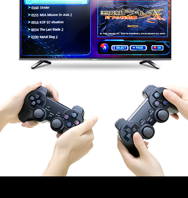 4K HD HDMI 2.4G Wireless Controllers Gamepad Stick Console With 3535 Retro Classic Games