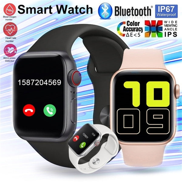 Compatible with most of cellphone through bluetooth Smart Watch Women Men Electronics Smart Clock Fitness Tracker Silicone