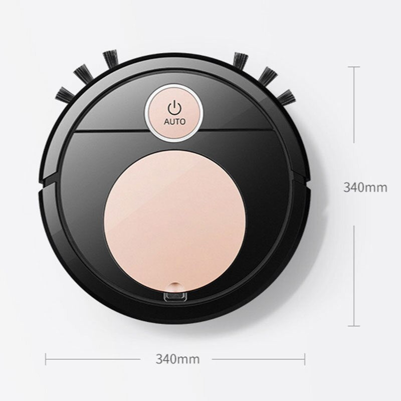 P - ES34 With Mobile App for Remote Control Automatic Cleaning Robotic Vacuum Cleaner Smart Home Sweeper Rechargeable