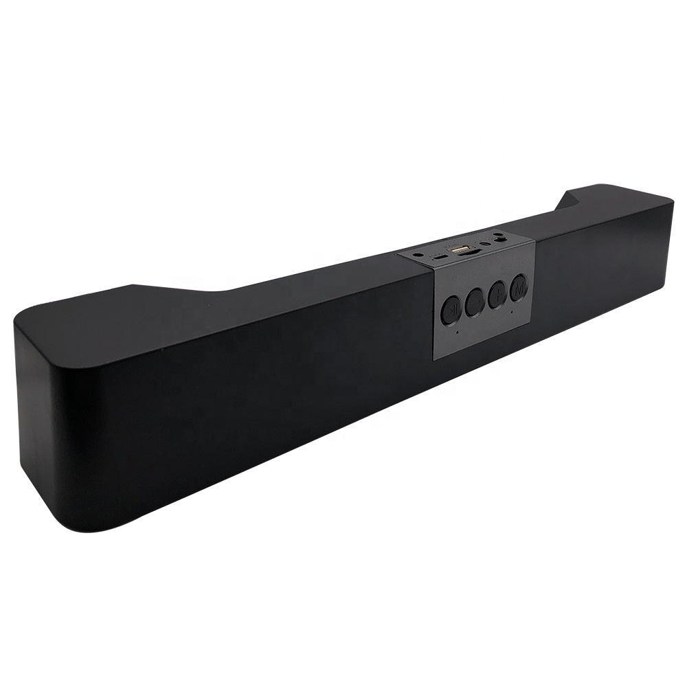 H - LEERFEI E91 Smart Bluetooth 4D Stereo Surround Sound bar TV/Desktop Speaker Home Theatre Echos Wall With AUX U Disk TF Card Connection