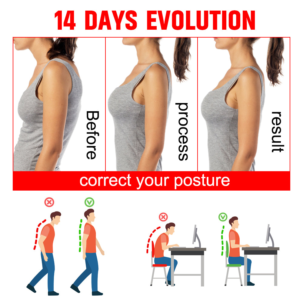 Posture Corrector Adjustable Full Upper And Lower For Man And Woman Back Support Helps Promote Proper Posture