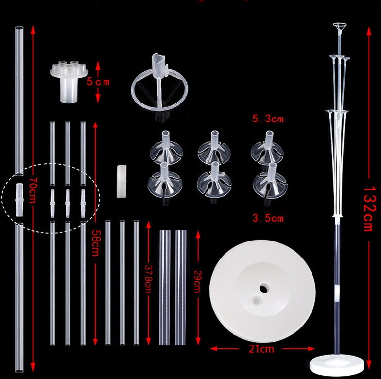 G - Balloon Stand Kit For 7 Balloons For Birthday Wedding Party Decorations