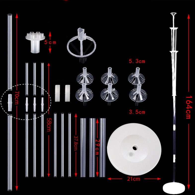 G - Balloon Stand Kit For 7 Balloons For Birthday Wedding Party Decorations