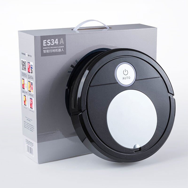 P - ES34 With Mobile App for Remote Control Automatic Cleaning Robotic Vacuum Cleaner Smart Home Sweeper Rechargeable