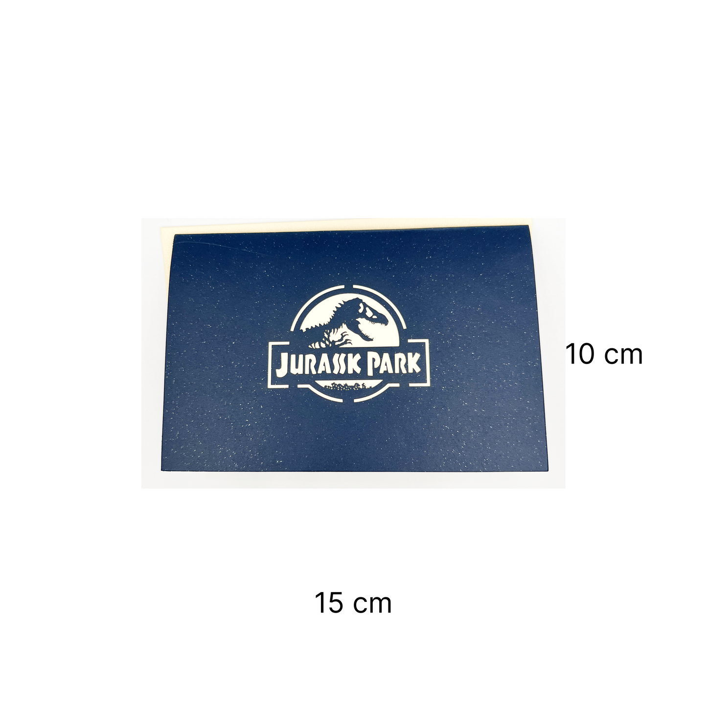 A2 - Jurassic Park 3D Pop Up Greeting Card With Envelope