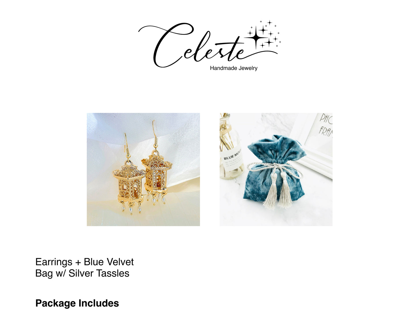 S - Golden Attic Earring