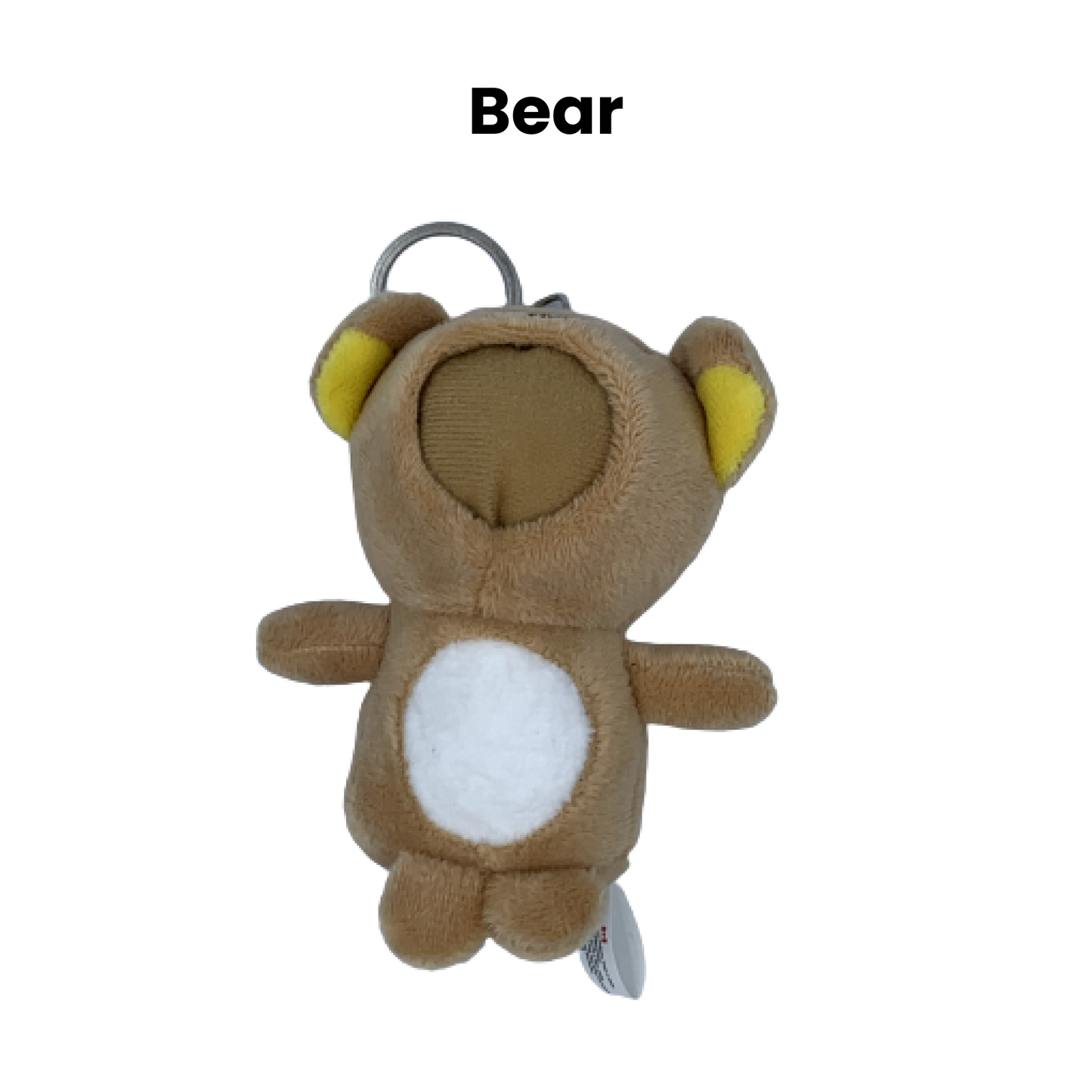 Personalized Your Face Doll Pendant Custom Pet Face Picture 3D Print Small Keychain Birthday Soft Short Plush Stuffed Animal Toy