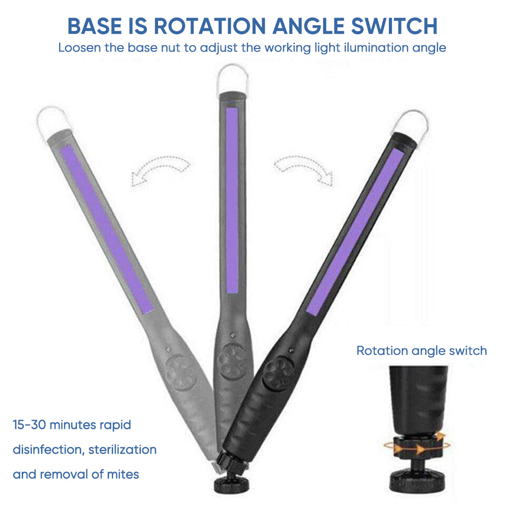 P - UV Sanitizer Wand USB Rechargeable UVC Sterilizer 99.9% Sterilization Cordless