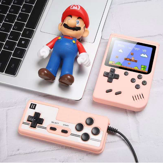 G - 800 Built in Classic Retro Video Games Console Handheld Gameboy 2 player option