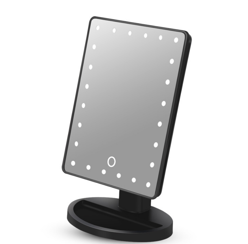 A - LED Lighted Makeup Mirror With Touch Screen