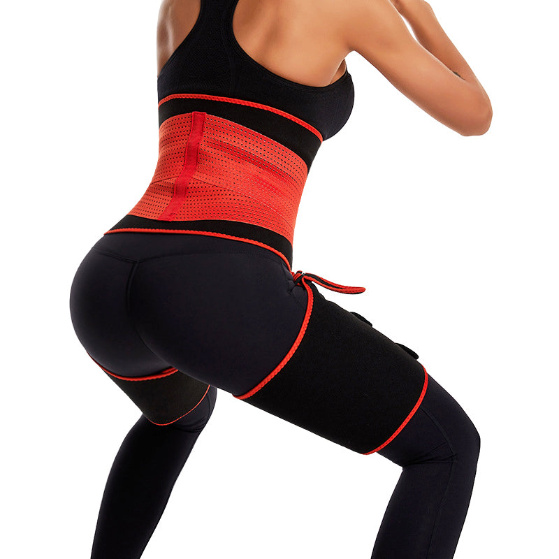 Waist And Tight Trainer Trimmer Butt Lifter For Woman Powerful Slimming Belt Black