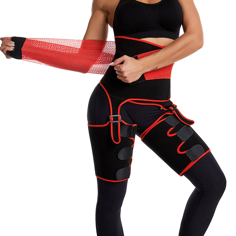 Waist And Tight Trainer Trimmer Butt Lifter For Woman Powerful Slimming Belt Black