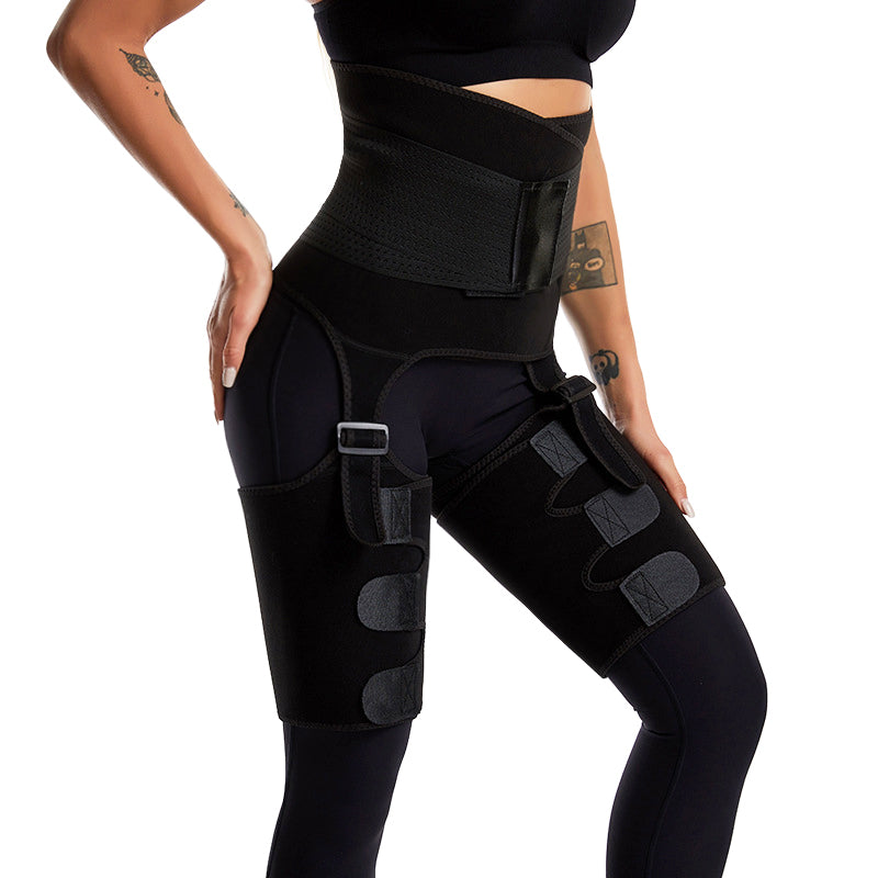 Waist And Tight Trainer Trimmer Butt Lifter For Woman Powerful Slimming Belt Black