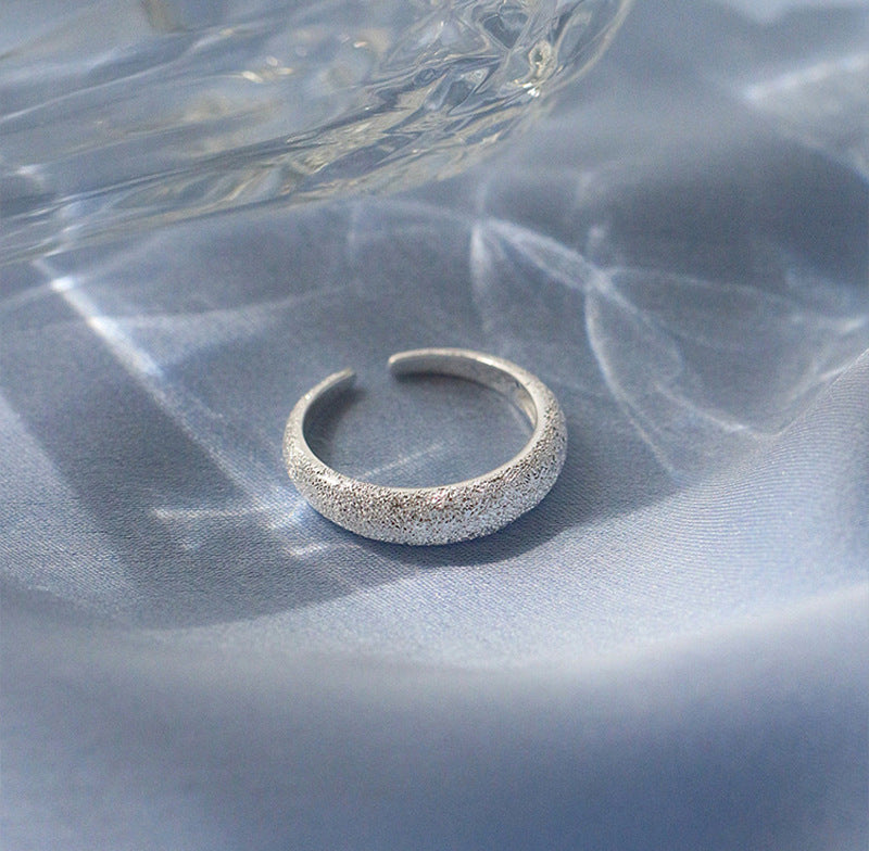 925 silver mesh ring