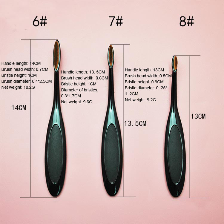 A - 10pc New fashionable Super SoftMakeup Brush Set
