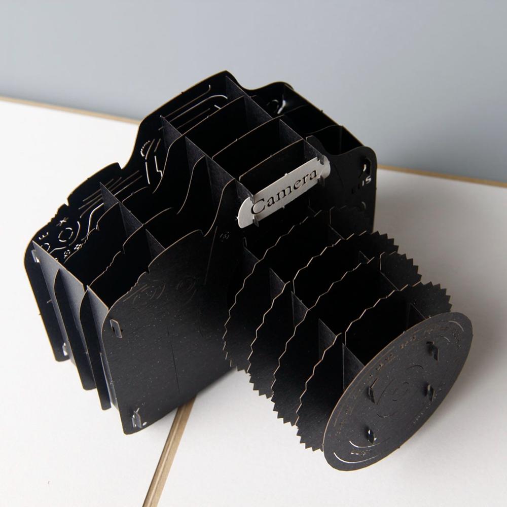 C - Camera handmade pop up greeting card