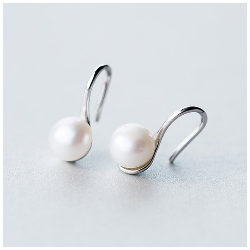 PL - Real Pearl Earrings White, Pink, Purple or Black Celeste 925 Fresh Water Pearls Collection Sterling Silver gift box