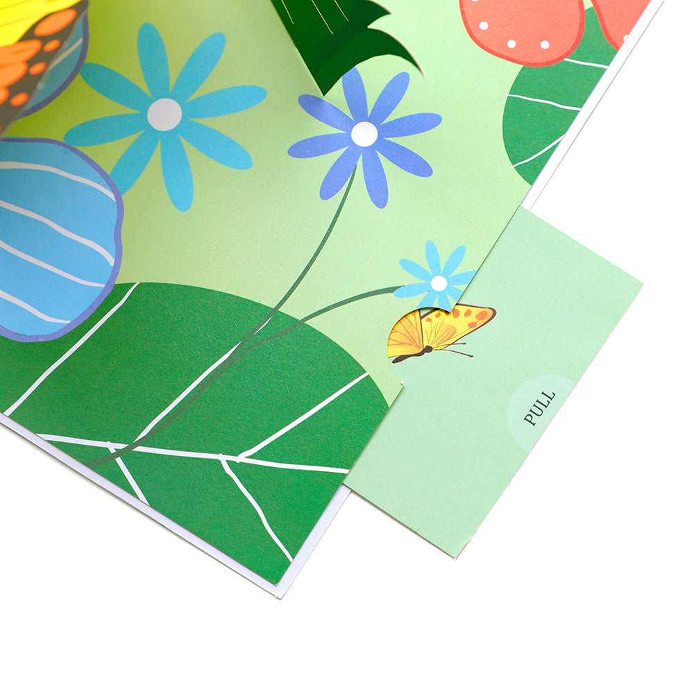 B - Butterfly 3D Pop Up Greeting Card with Envelope