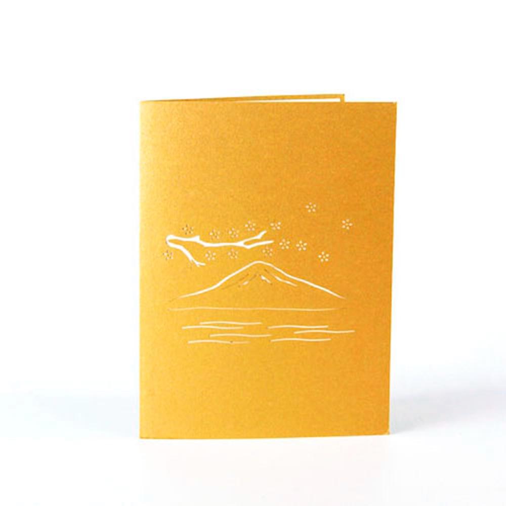 A1 - Japan Fujiyama building 3d card