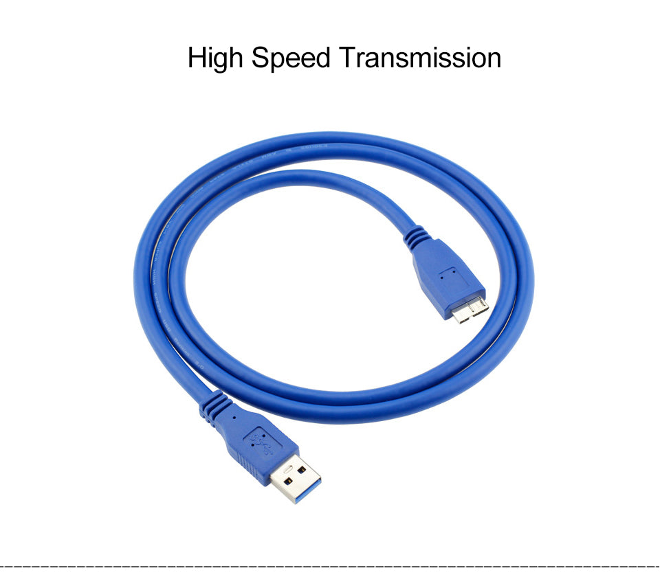 N - USB 3.0 Type A to Micro B Cable Fast Data Sync Cable