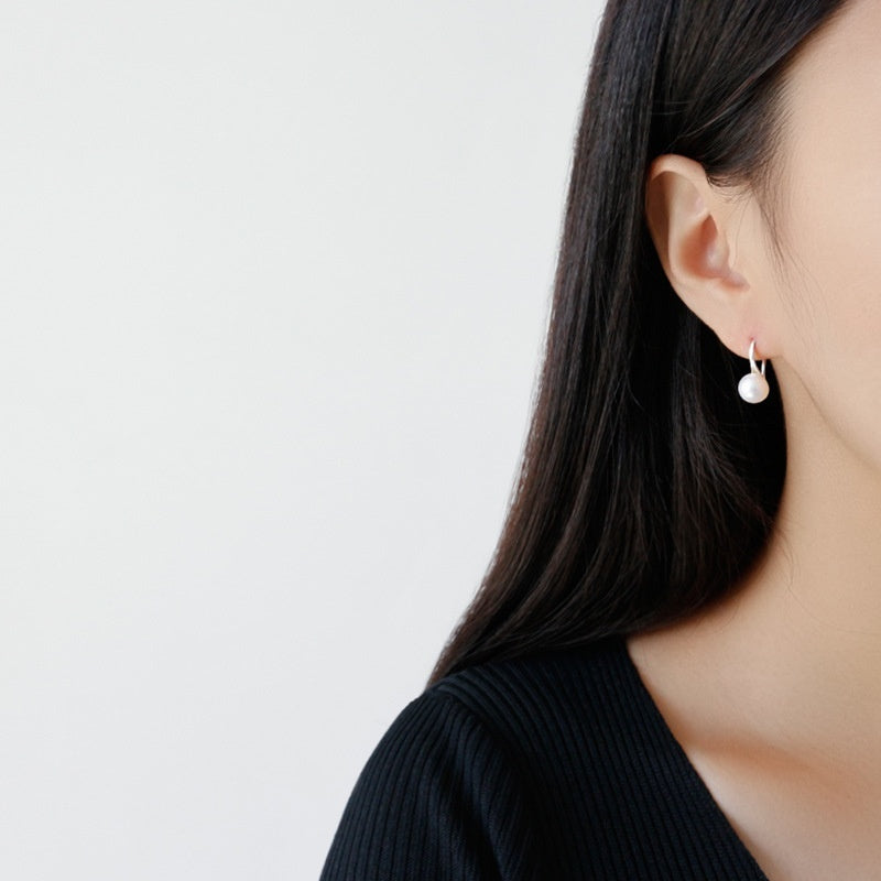 PL - Real Pearl Earrings White, Pink, Purple or Black Celeste 925 Fresh Water Pearls Collection Sterling Silver gift box