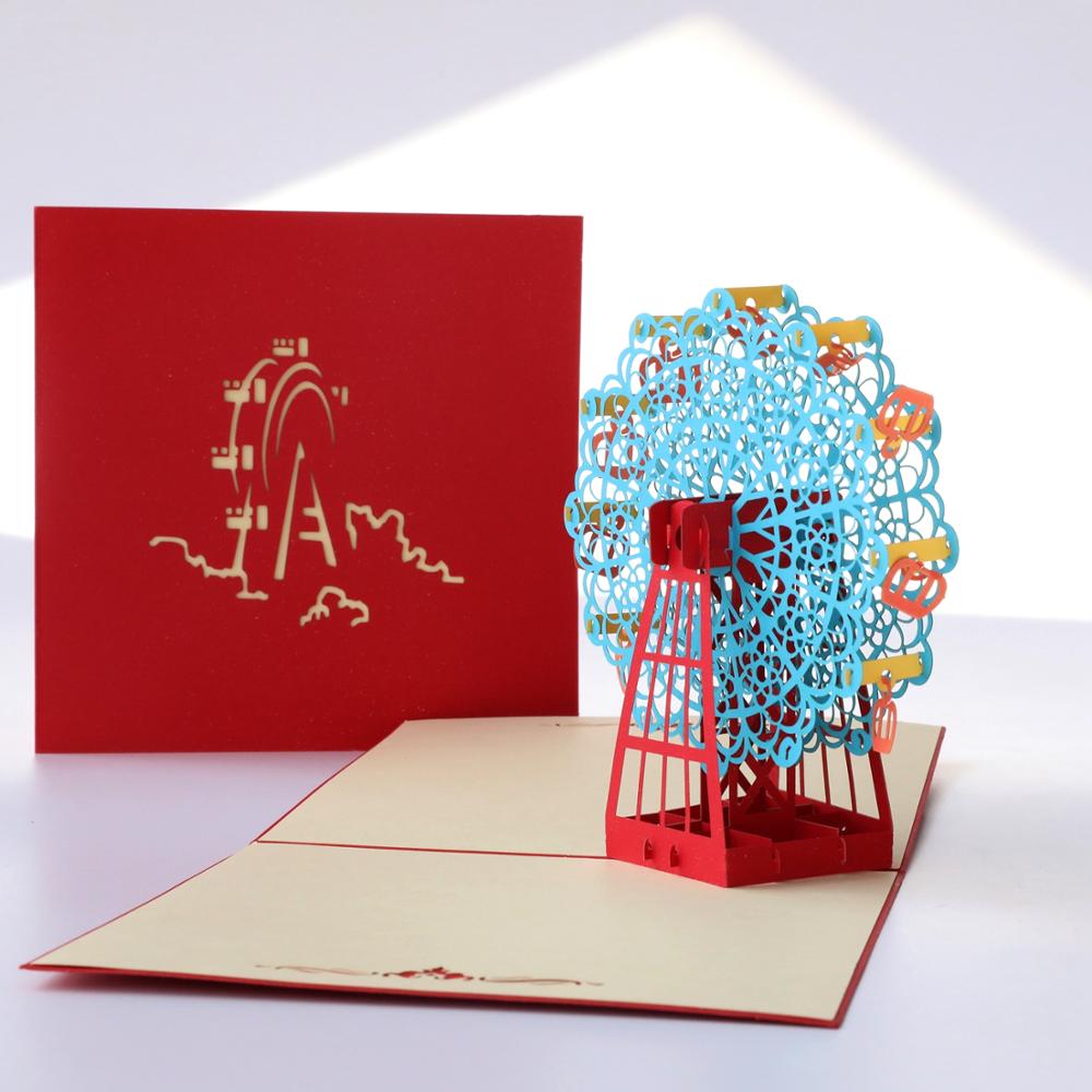 A2 - Ferris Wheel Greeting Card