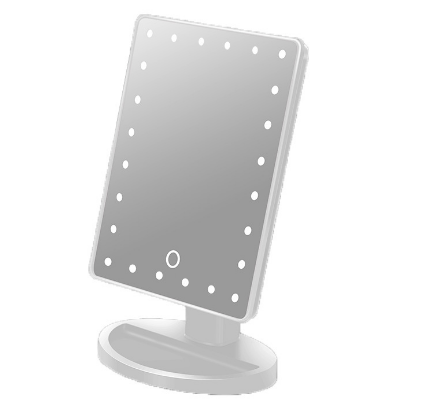 A - LED Lighted Makeup Mirror With Touch Screen