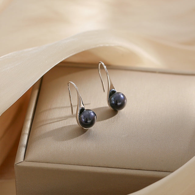 PL - Real Pearl Earrings White, Pink, Purple or Black Celeste 925 Fresh Water Pearls Collection Sterling Silver gift box