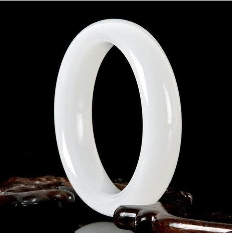 Natural Jadeite Jade Bangle Bracelet Amulet Charm 5a+ Chinese Gifts For Women And Men