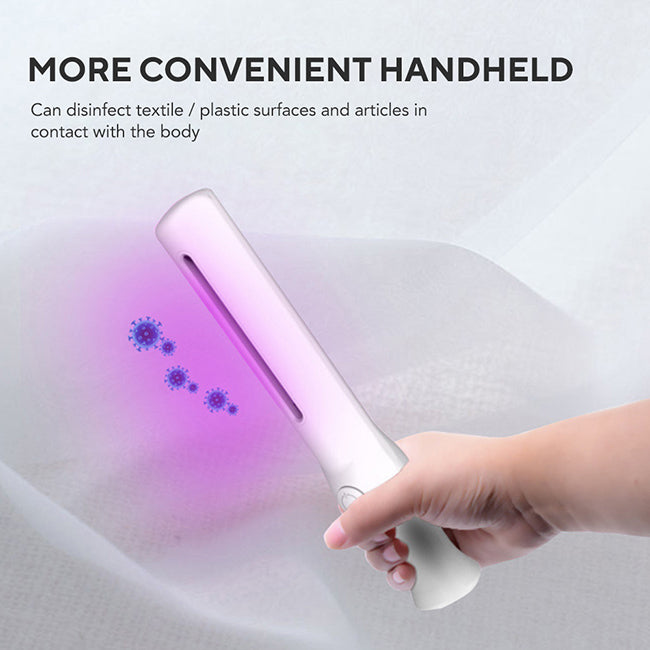 P - Portable UVC Sanitizer Wand UV Sterilizer 99.9% Sterilization Cordless Battery