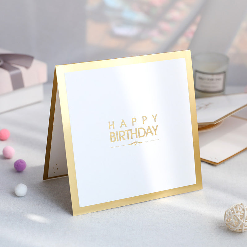B - pop up 3d birthday cake greeting cards