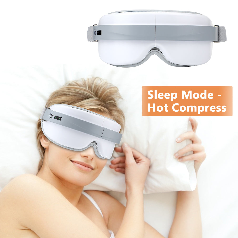 Bluetooth Intelligent eye massage instrument graphene fever vibration hot compress