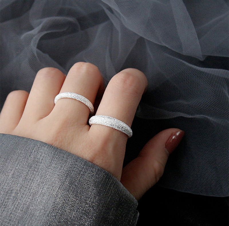 925 silver mesh ring