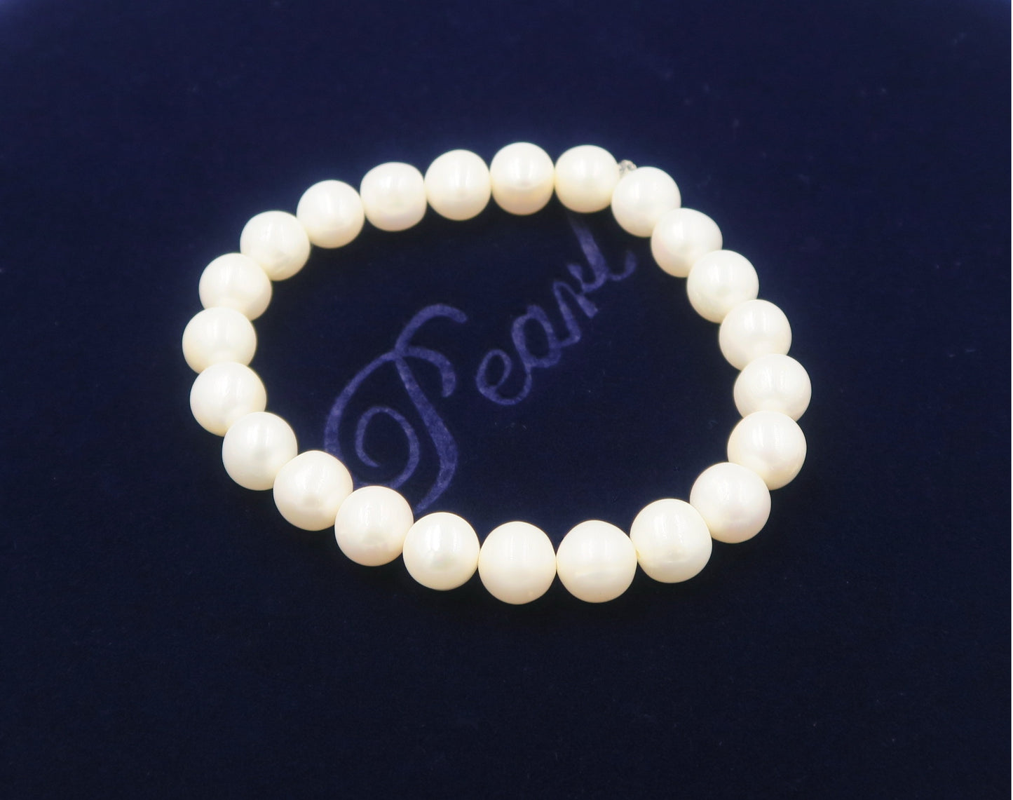 PA - Real Pearl Full Set Fresh Water Pearls Necklace Bracelet Earring Celeste 925 Sterling Silver White Round Pearls gift box