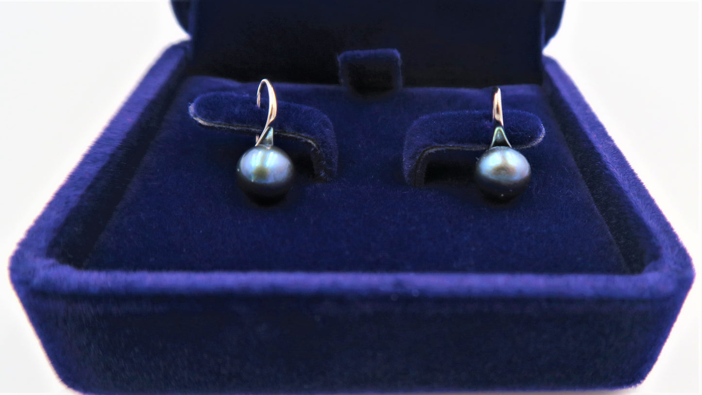 PL - Real Pearl Earrings White, Pink, Purple or Black Celeste 925 Fresh Water Pearls Collection Sterling Silver gift box