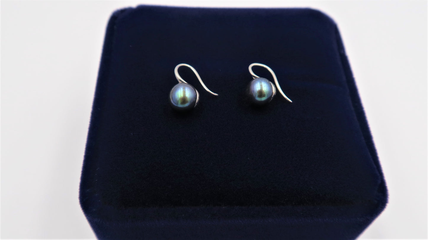 PL - Real Pearl Earrings White, Pink, Purple or Black Celeste 925 Fresh Water Pearls Collection Sterling Silver gift box
