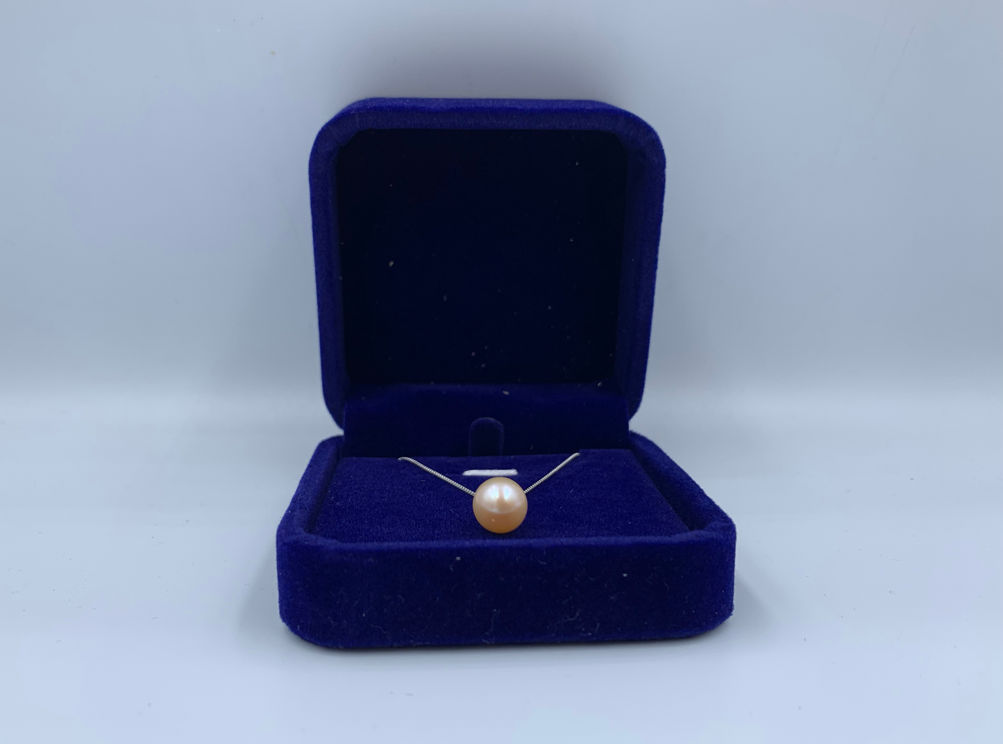 PA - Real Drop Pearl Pendant With 925 Sterling Silver Chain Necklace White, Pink, or Purple Celeste 925 Fresh Water Pearls Collection Sterling Silver gift box
