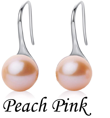 PL - Real Pearl Earrings White, Pink, Purple or Black Celeste 925 Fresh Water Pearls Collection Sterling Silver gift box