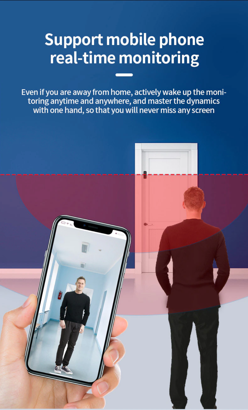 P - Tuya Smart Phone App 1080P WiFi Video Smart Wireless Doorbell With Chime And Rechargeable Batteries For Phone Home Security