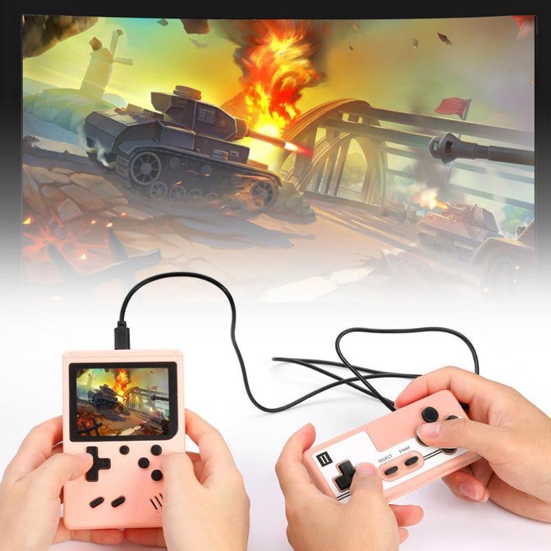 G - 800 Built in Classic Retro Video Games Console Handheld Gameboy 2 player option