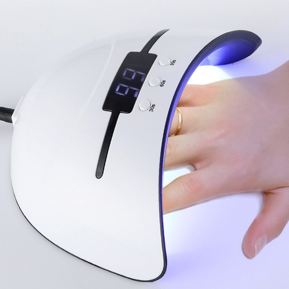 36W UV/ LED Nail Lamp Dryer Curing Lamp Nail Machine Supporting Timer Settings for Gel & Regular Gel Polish