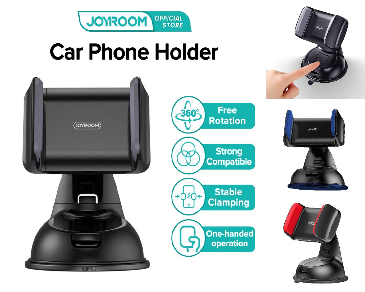 K - Joyroom Dashboard Car Cellphone Holder Dash Windshield