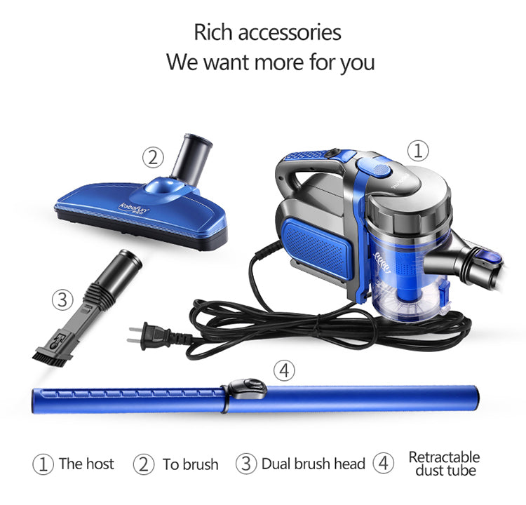 P - Corded Handheld Home Vacuum Cleaners weeping Machine Garbage Removal Tool for Family