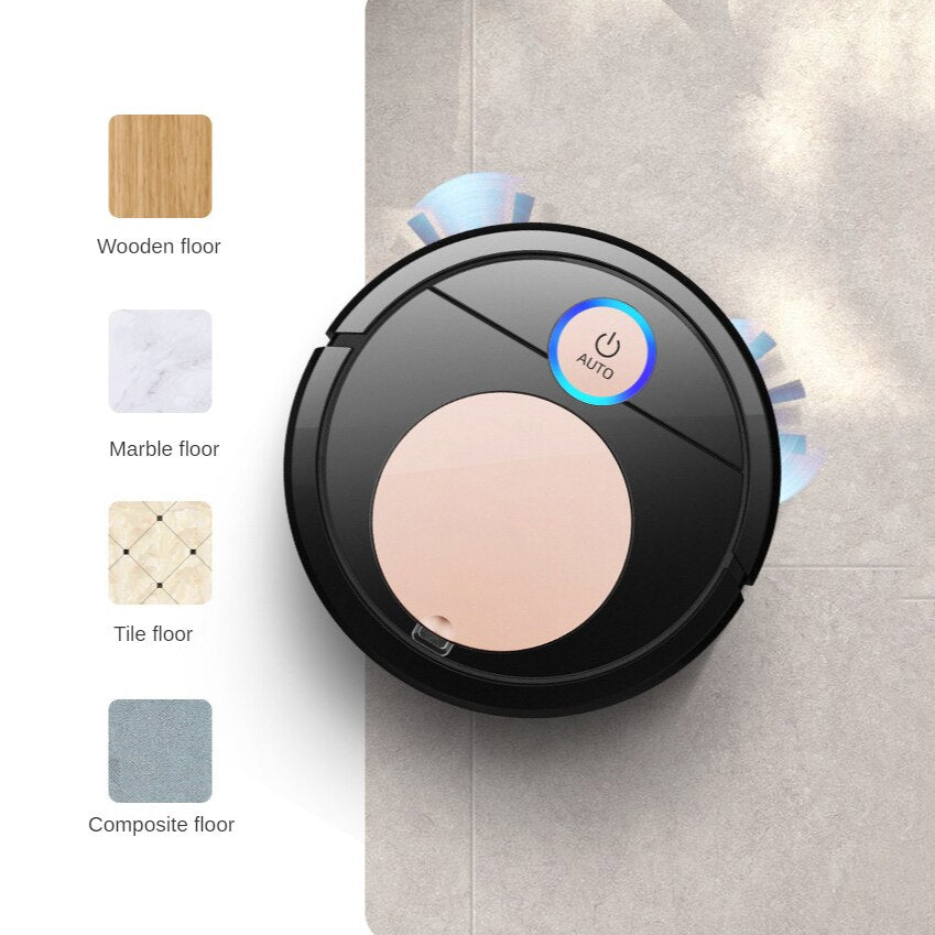 P - ES34 With Mobile App for Remote Control Automatic Cleaning Robotic Vacuum Cleaner Smart Home Sweeper Rechargeable