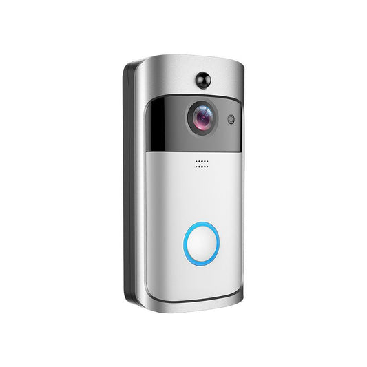 P - WoWCam Phone App 720P WiFi Video Wireless Smart Doorbell With Chime And Rechargeable Batteries For Phone Home Security