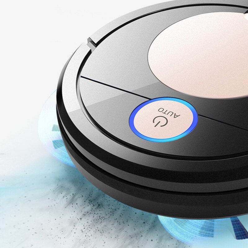 P - ES34 With Mobile App for Remote Control Automatic Cleaning Robotic Vacuum Cleaner Smart Home Sweeper Rechargeable